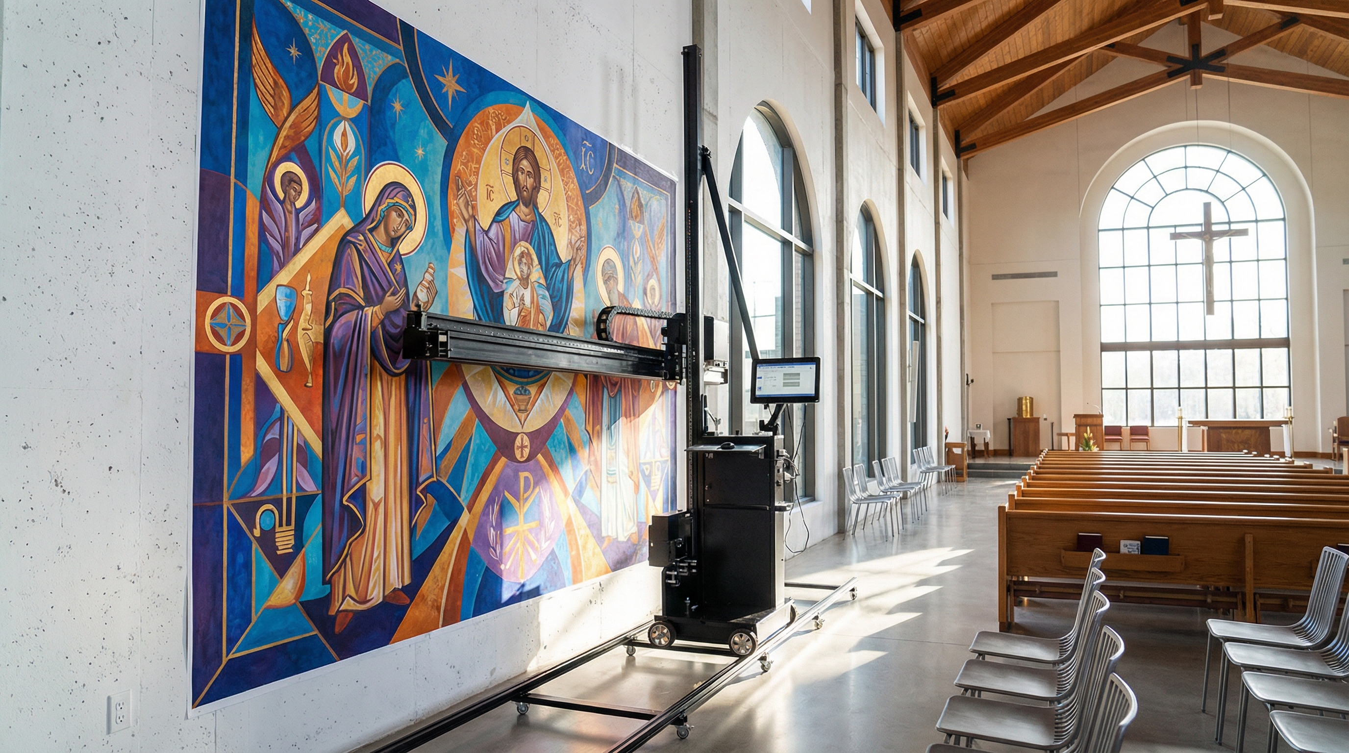 Sacred Iconography Mural